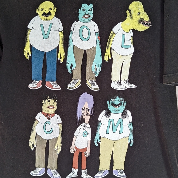 VOLCOM Dillon Froelich Artist T-shirt L Unisex - Picture 4 of 11